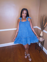 Denim Babydoll Dress